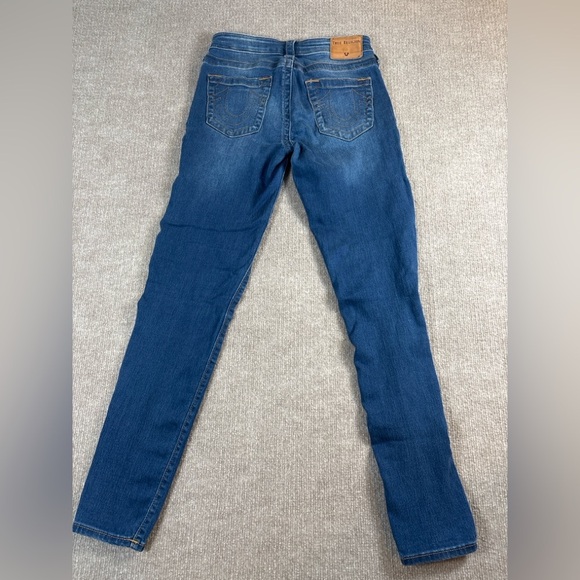 True Religion Women's Denim Jeans with Tan Accents 1086 - Picture 5 of 5